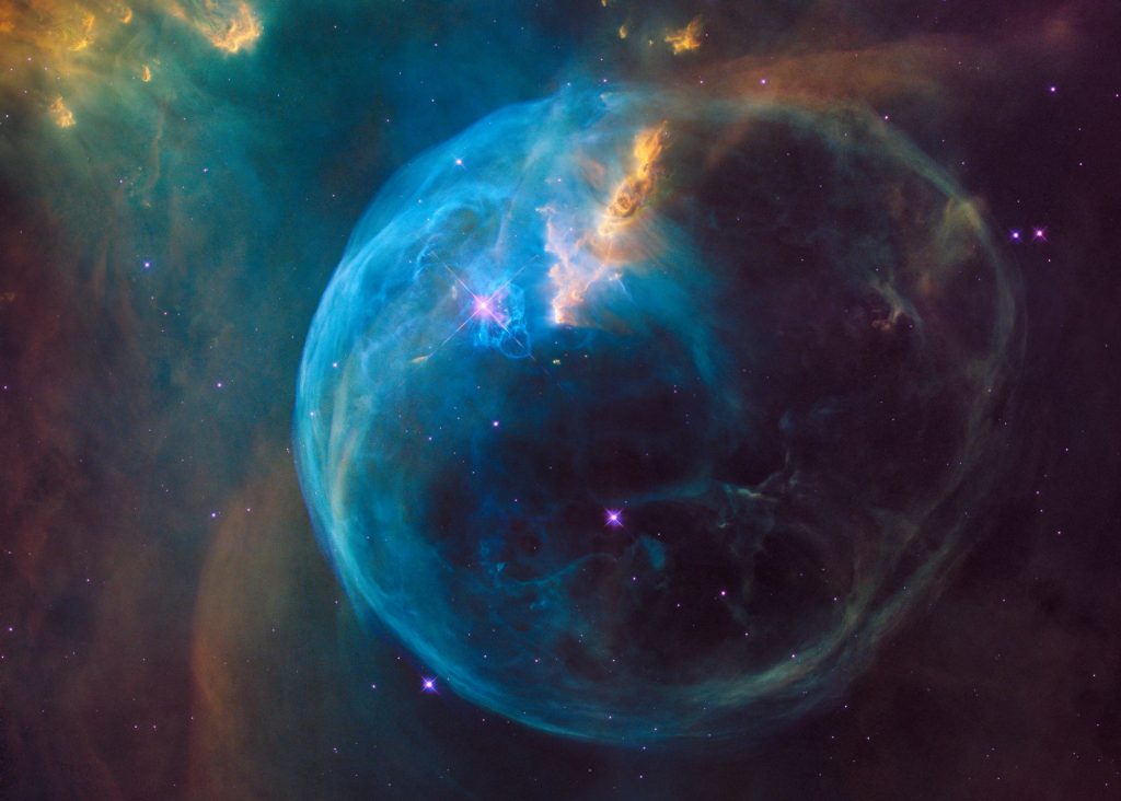 Die kosmischen Energien wirken auch auf die Erde.